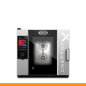Forno Unox Cheftop-XTM Digital.IDTM Gás COUNTERTOP 6 GN 2/1 (XEDA-0621-GXRS)