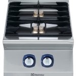 Electrolux Professional E7GCGD2C00 2-BURNER GAS BOILING TOP 400 MM (Code 371000, Alias 9PDX371000)
