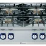 Electrolux Professional E9GCGH4C0M 4-BURNER (10KW) GAS BOILING TOP 800 MM (Code 391003, Alias 9PDX391003)