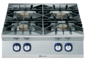 Electrolux Professional E9GCGH4C0M 4-BURNER (10KW) GAS BOILING TOP 800 MM (Code 391003, Alias 9PDX391003)