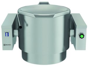 Electrolux Professional PBOT30TWJO High Productivity Cooking Steam Tilting Boiling Pan, 300lt Wall mounted, Manual-Marine (Code 587195)