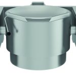 Electrolux Professional PBOT15TVJO High Productivity Cooking Steam Tilting Boiling Pan, 150lt Wall mounted, Manual-Marine (Code 587191)