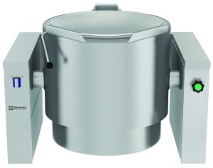 Electrolux Professional PBOT15TCJO High Productivity Cooking Steam Tilting Boiling Pan, 150lt Freestanding, Hygienic profile - Manual-Marine (Code 587190)