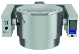 Electrolux Professional PBOT15EVIO High Productivity Cooking Electric Tilting Boiling Pan, 150lt , Wall mounted - Marine (Code 587105)