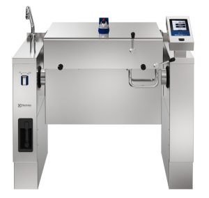 Electrolux Professional PUET09KLEX ProThermetic Sprint Electric Tilting Pressure Braising Pan, 90lt Hygienic Profile, External control panel, Freestanding with CTS (Code 586290)