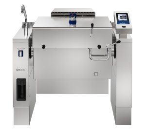 Electrolux Professional PUET09LLCX Gas Tilting Pressure Braising Pan, 90lt Hygienic Profile, External control panel, Freestanding with CTS (Code 586291)