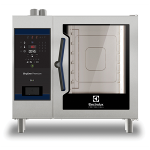 Electrolux Professional ECOE61B2A1 SKYLINE PREMIUM OVEN 6 GN 1/1 - ELECTRIC - BOILER AISI 316 (Code 217850)