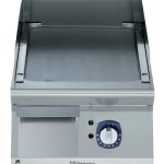 Electrolux Professional E7IIKIAOMCA ELECTRIC FRY TOP-SMOOTH PLATE 400 MM-230V-BRUSHED CHROME (Code 371321)