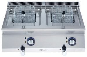Electrolux Professional E7FREH2B00 2X7 LITRE ELECTRIC FRYER TOP 800 MM (Code 371076, Alias 9PDX371076)
