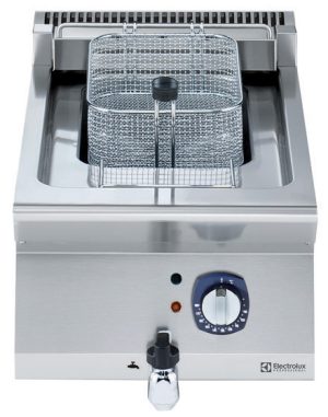 Electrolux Professional E7FRED1E0N 12 LITRE ELECTRIC FRYER TOP 400 MM-230V (Code 371142)