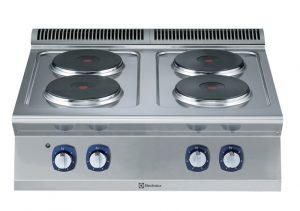 Electrolux Professional E7ECEH4R00 4-HOT PLATE ELECTRIC BOILING TOP 800 MM (Code 371015, Alias 9PDX371015)
