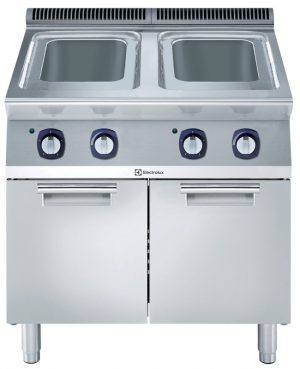 Electrolux Professional E7PCEH2KF0 2-WELL EL. PASTA COOKER 2X24,5 LT 800 MM (Code 371099, Alias 9PDX371099)
