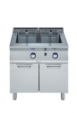 Electrolux Professional E7FRGH1LFT 34 LITRE GAS TUBE FRYER 800 MM (Code 371072, Alias 9PDX371072)