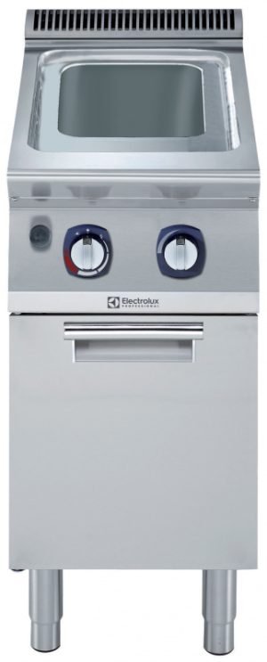 Electrolux Professional E7OOBTBAMCI 1-WELL GAS PASTA COOKER 24,5 LT 400MM - QMARK (Code 371441)