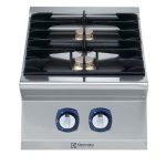 Electrolux Professional E7AAITAOMCI 2-BURNER GAS BOILING TOP 400MM - QMARK (Code 371400)