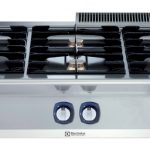 Electrolux Professional E7AANTAOMII 6-BURNER GAS BOILING TOP 1200MM - QMARK (Code 371405)