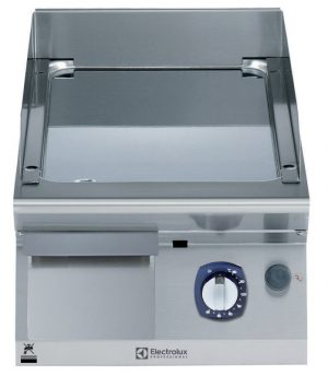 Electrolux Professional E7IIDTAOMCI GAS FRY TOP-SMOOTH POLISHED CHROME PLATE 400MM - QMARK (Code 371408)