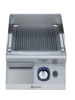Electrolux Professional E7FTGDSR00 GAS FRY TOP-RIBBED PLATE 400 MM (Code 371030, Alias 9PDX371030)