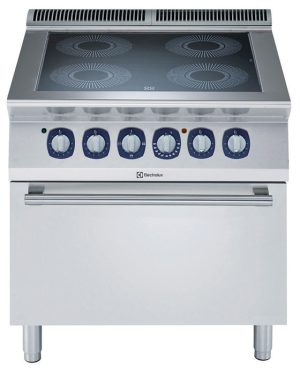 Electrolux Professional E7IREH40E0 INFRARED COOKING RANGE+EL.OVEN 800 MM (Code 371026, Alias 9PDX371026)
