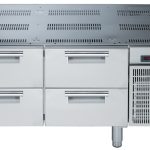 Electrolux Professional E7TTBECOMIN REFRIGERATED BASE WITH 4 DRAWERS 1200MM - R290 (Code 371295)