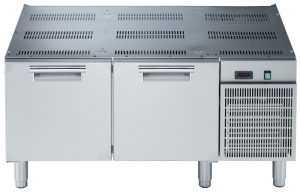 Electrolux Professional E7BAPL00RE REFRIGERATED BASE WITH 2 DRAWERS 1200MM (Code 371255, Alias 9PDX371255)