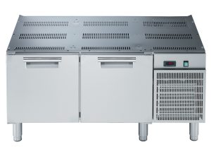 Electrolux Professional E7BAPL0RDX REFRIGERATED BASE WITH 2 DOORS 1200 MM (Code 371121, Alias 9PDX371121)