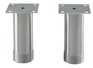 Electrolux Professional 9AC62 FLANGED FEET KIT (Code 206136, Alias 8PDX206136)