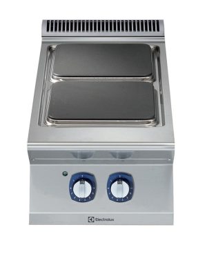 Electrolux Professional E9ECED2Q00 2-HOT SQUARE PL. ELEC.BOILING TOP 400 MM (Code 391039, Alias 9PDX391039)