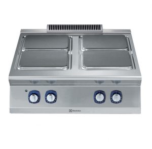 Electrolux Professional E9ECEH4Q00 4-HOT SQUARE PL. ELEC.BOILING TOP 800 MM (Code 391040, Alias 9PDX391040)