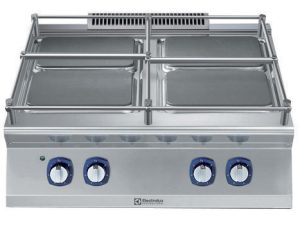 Electrolux Professional E9ECMH4Q05 Modular Cooking Range Line 900XP 4-Hot Plates Electric Boiling Top Range - Marine (Code 391182)