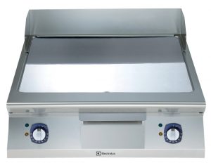 Electrolux Professional E9FTEHCS00 EL.FRYTOP CHR.SMOOTH SLOPED PLATE 800 MM (Code 391073, Alias 9PDX391073)