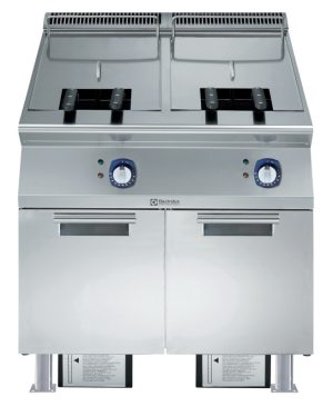 Electrolux Professional E9KKGHBAMEA Modular Cooking Range Line 900XP Two Wells Electric Fryer 23 liter (Code 391383)