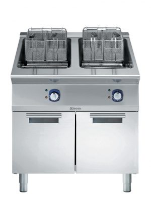 Electrolux Professional E9FREH2HFN 18+18LT EL.FRYER-2 WELLS+4 1/2BASK.-230V (Code 391179)