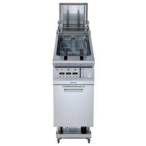 Electrolux Professional E9KKLOBAMCG 23LT EL. FRYER HP, EL.CONTOL, PROGR, OIL PUMP, LIFT SYSTEM, AUTO COOK, 430V (Code 391390)