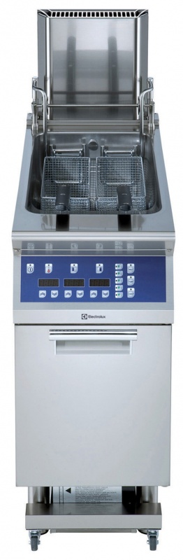 Electrolux Professional E9FRED1JFP 23L EL. FRYER-PROG.-ELEC.CONTR+OIL FILT. (Code 391093, Alias 9PDX391093)