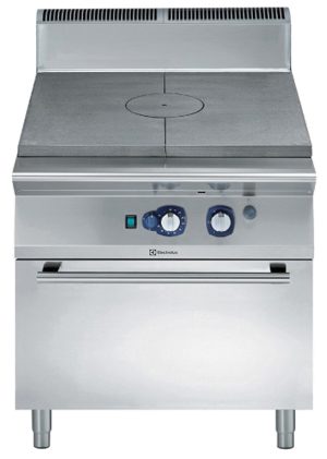 Electrolux Professional E9STGH10V GAS SOLID TOP + CONVECTION OVEN 800 MM (Code 391214, Alias 9PDX391214)