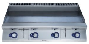 Electrolux Professional E9FTGLSS0P GAS FRY TOP HP SMOOTH PLATE 1200 MM (Code 391061, Alias 9PDX391061)