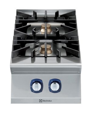 Electrolux Professional E9GCGDTC00 2-BURNER GAS BOIL.TOP400MM-3MM WORKTOP (Code 391240, Alias 9PDX391240)