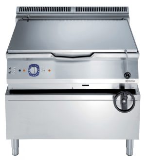 Electrolux Professional E9BRGHDOFW 80LT GASBRATTPAN DPLX BOTTOM DOUBLE H2O (Code 391302)