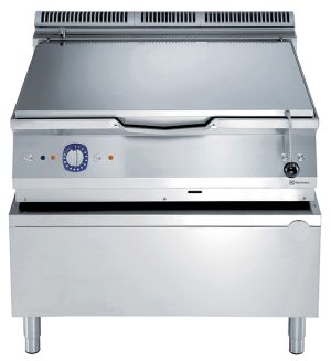 Electrolux Professional E9BRGJDPFM 100LT GAS BRAISING PAN-DUOMAT BOTTOM AUT (Code 391141, Alias 9PDX391141)