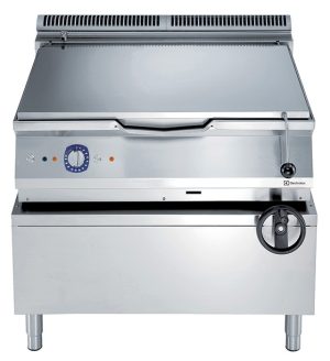 Electrolux Professional E9BRGHMOF0 80LT GAS BRAISING PAN-MILD STEEL BOTTOM (Code 391134, Alias 9PDX391134)