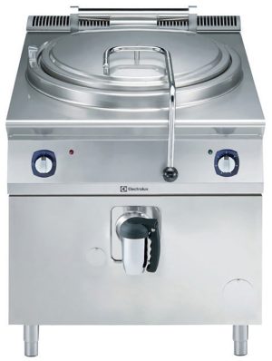 Electrolux Professional E9BSGHDPF0 100LT GAS BOILING PAN-DIRECT HEATING (Code 391106, Alias 9PDX391106)