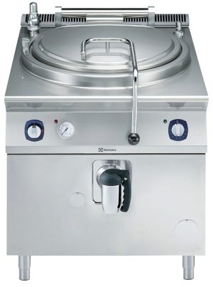 Electrolux Professional E9BSGHIPFR 100LT GAS BOIL.PAN-INDIR.HEAT.AUTOM. (Code 391101, Alias 9PDX391101)