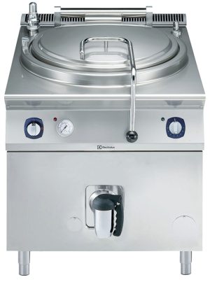 Electrolux Professional E9BSGHIRFR 150LT GAS BOIL.PAN-INDIR.HEAT.AUTOM. (Code 391103, Alias 9PDX391103)