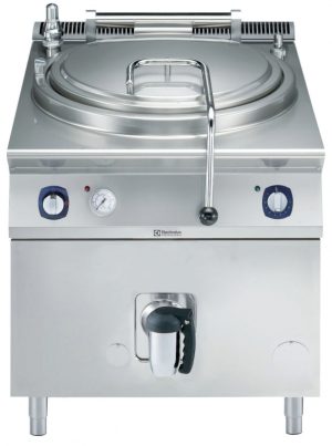 Electrolux Professional E9NNETBAMEB 150LT GAS BOILING PAN-INDIR.HEAT.AUTOM.REFILL.-60HZ - QMARK (Code 391615)