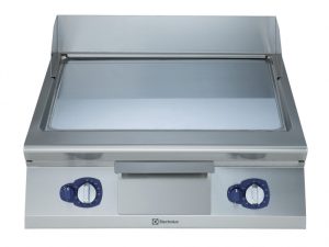 Electrolux Professional E9FTGHCS00 GAS FRYTOP CHR.SMOOTH SLOPED PLATE 800MM (Code 391054, Alias 9PDX391054)