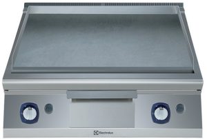 Electrolux Professional E9FTGHSS0C GAS FRYTOP(16KW)SMOOTH SLOPED PL. 800MM (Code 391058, Alias 9PDX391058)