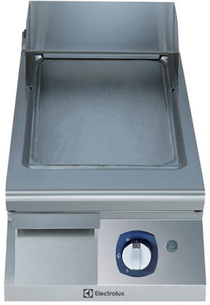 Electrolux Professional E9FTGDSS0C GAS FRYTOP(8KW)SMOOTH SLOPED PLATE 400MM (Code 391056, Alias 9PDX391056)