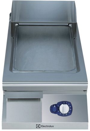 Electrolux Professional E9FTGDHS00 GAS FRYTOP SMOOTH HORIZONTAL PLATE 400MM (Code 391048, Alias 9PDX391048)