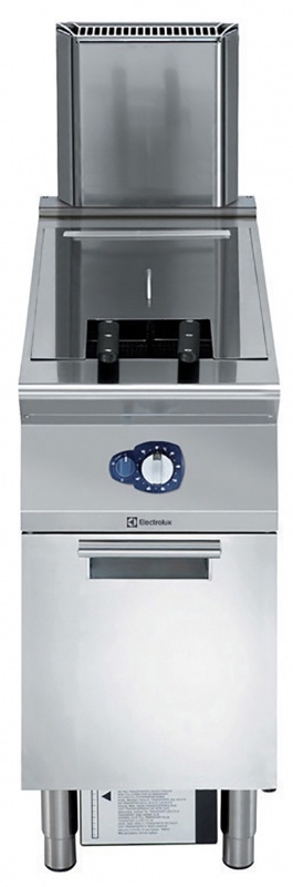 Electrolux Professional E9FRGD1JFT 23LT GAS TUBE FRYER-1 WELL+2 1/2 BASKETS (Code 391084, Alias 9PDX391084)
